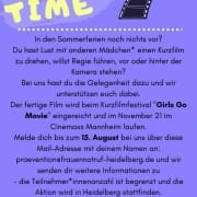 Flyer zur Ferienaktion