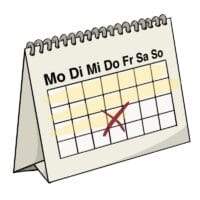 Symbolbild für einen Kalender